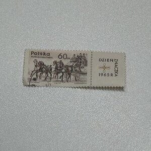 Poland Polska 1965 Piotr Michalowski Dzien Znaczka Postage Stamp